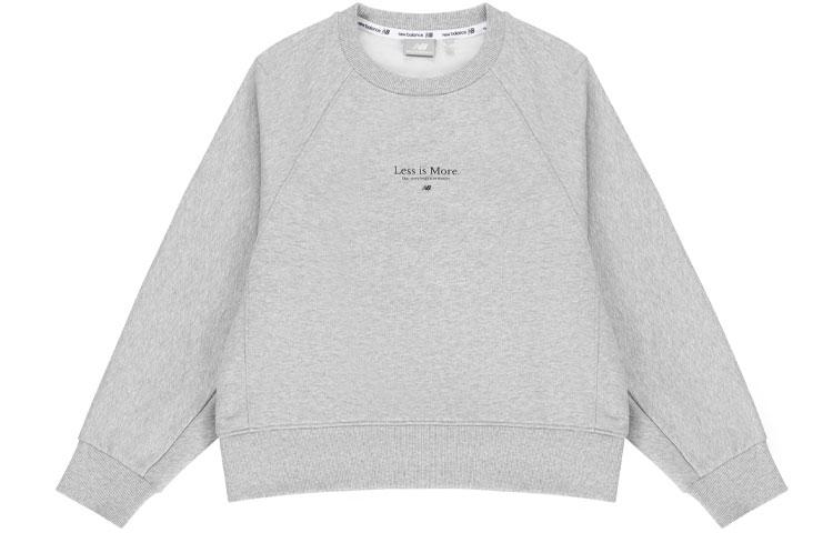 New Balance Sweatshirt Women s Light Gray 5CC13022-GR XL