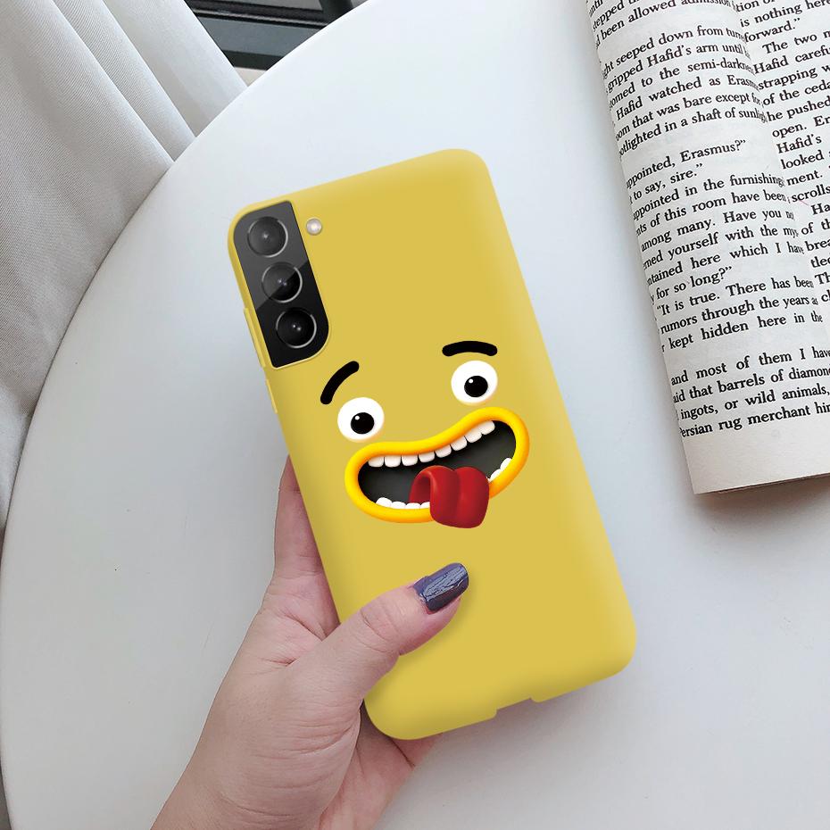 For Samsung Galaxy S21 Plus Ultra 5G Case Cute Painted Silicone Soft Protective Phone Cover for Samsung S 21 S21 plus ultra Case