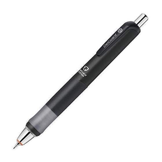 Zebra DelGuard Type-GR Mechanical Pencil, 0.5mm, Black (P-MA93-BK) - Lead Breakage Prevention, Comfortable Grip