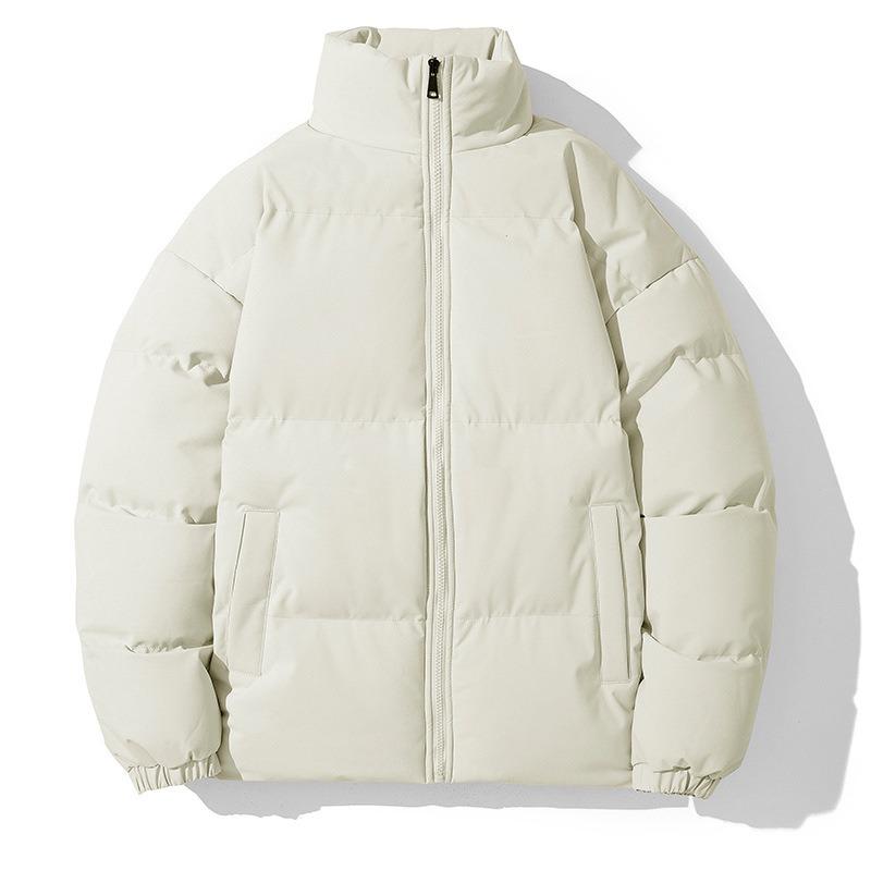 Stand-up Collar Cotton-padded Clothes for Men and Women's Winter New Thickened Down Cotton-padded Jackets for Couples