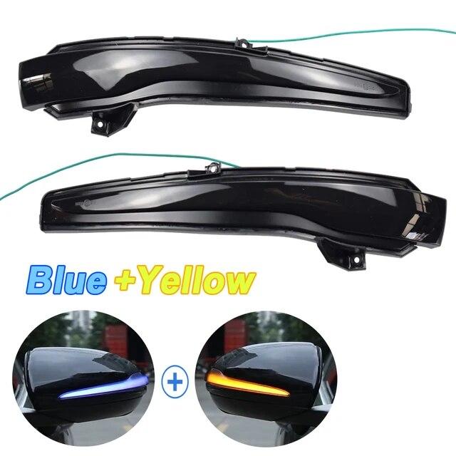 Dynamic Turn Signal Lights For Mercedes Benz C E S GLC W205 W213 V Class W447 Rearview Mirror Indicator Blinker Lamp LED