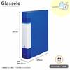 KOKUYO File Clear Book Glassel Fixed Type A4 100 Sheets Blue La-GLB100B
