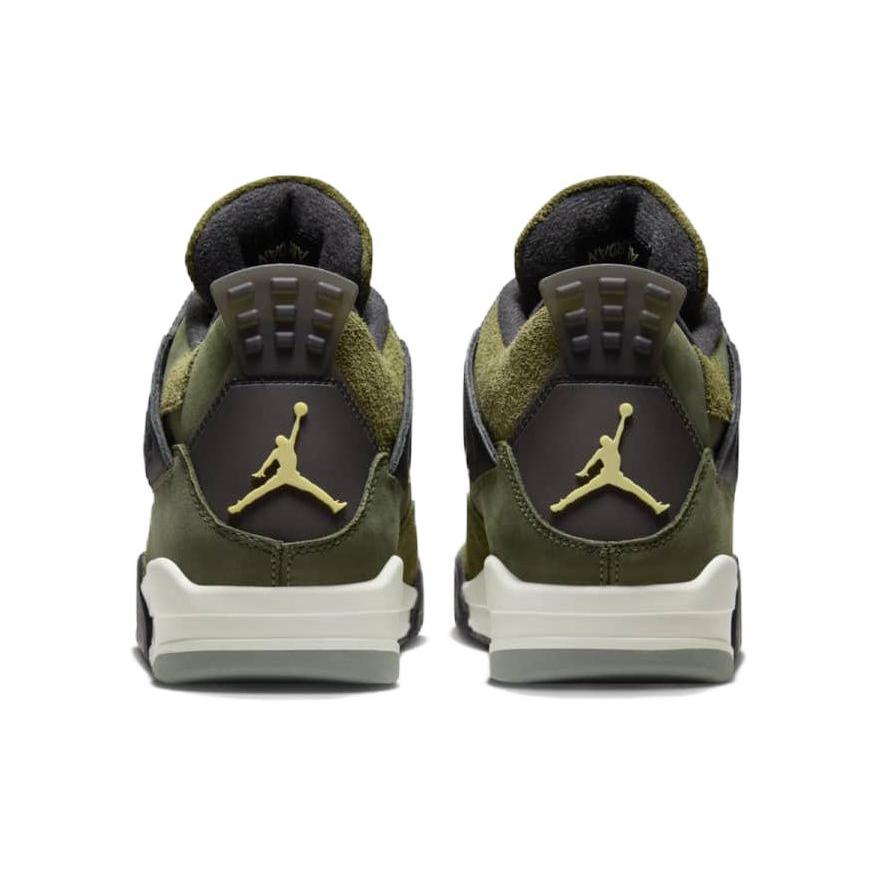 New JORDAN 4 Retro Se Craft Medium Olive FB9927-200