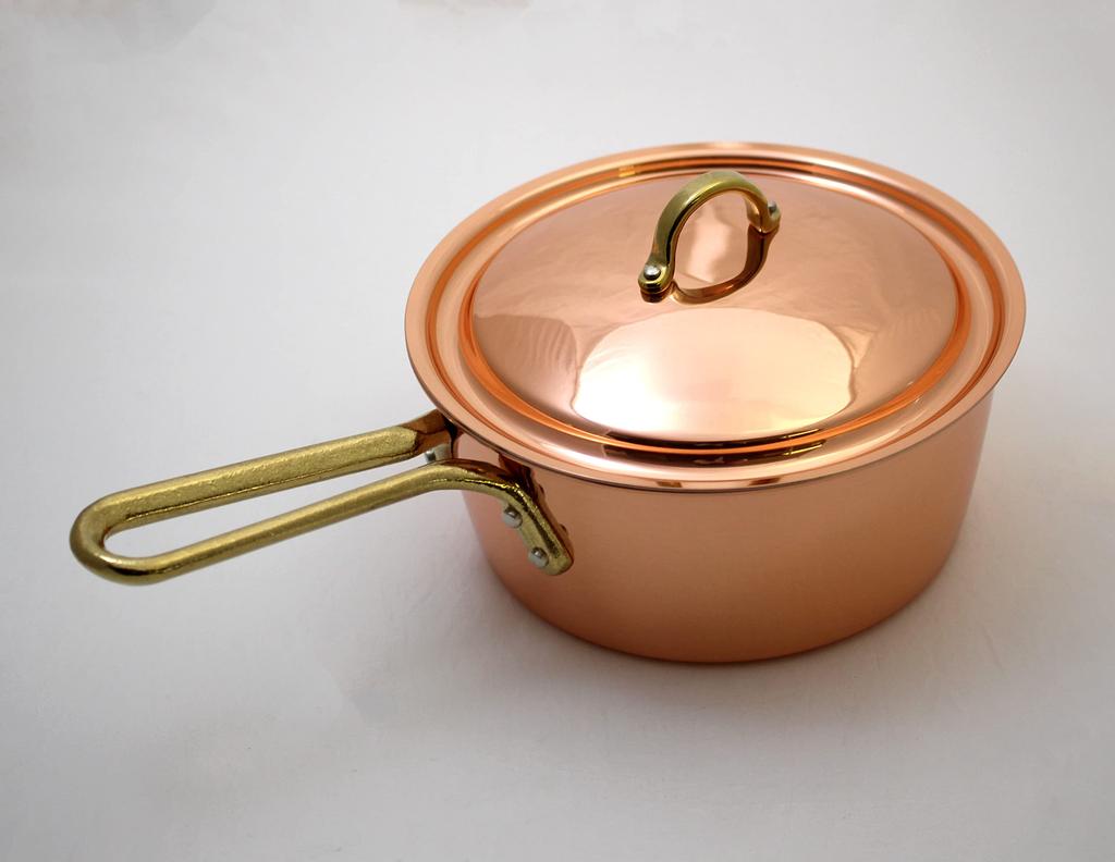 Shinkodo Japanese Made Pure Copper Saucepan 16cm Play Cooking Gift Wrapping Available