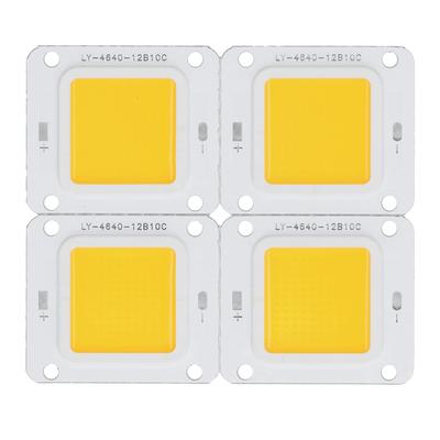 4 Adet COB Çip 3200K 60W 30?DIY Spot Işık Downlight Tavan Lambası için 34V LED Işık Kaynağı Sıcak Beyaz