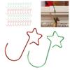 40 Pcs Metal Hook  Five Pointed Star Christmas Party Decoration Hook Metal Hook S Hook Flower Hoo