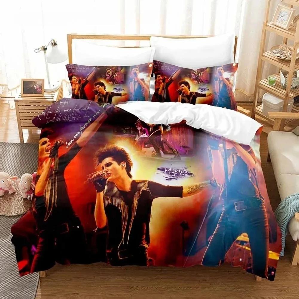 Comforter Tokio Hotel Bedding Set Single Twin Full Queen King Size Bed Set Adult Boys Bedroom S 3D Print Anime