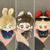 10cm Resident Leon Scott Kennedy Chris Redfield Albert Wesker Peluche Giocattoli Morbidi Peluche Evil9 Bambole Ciondolo Decorativo per Zaino