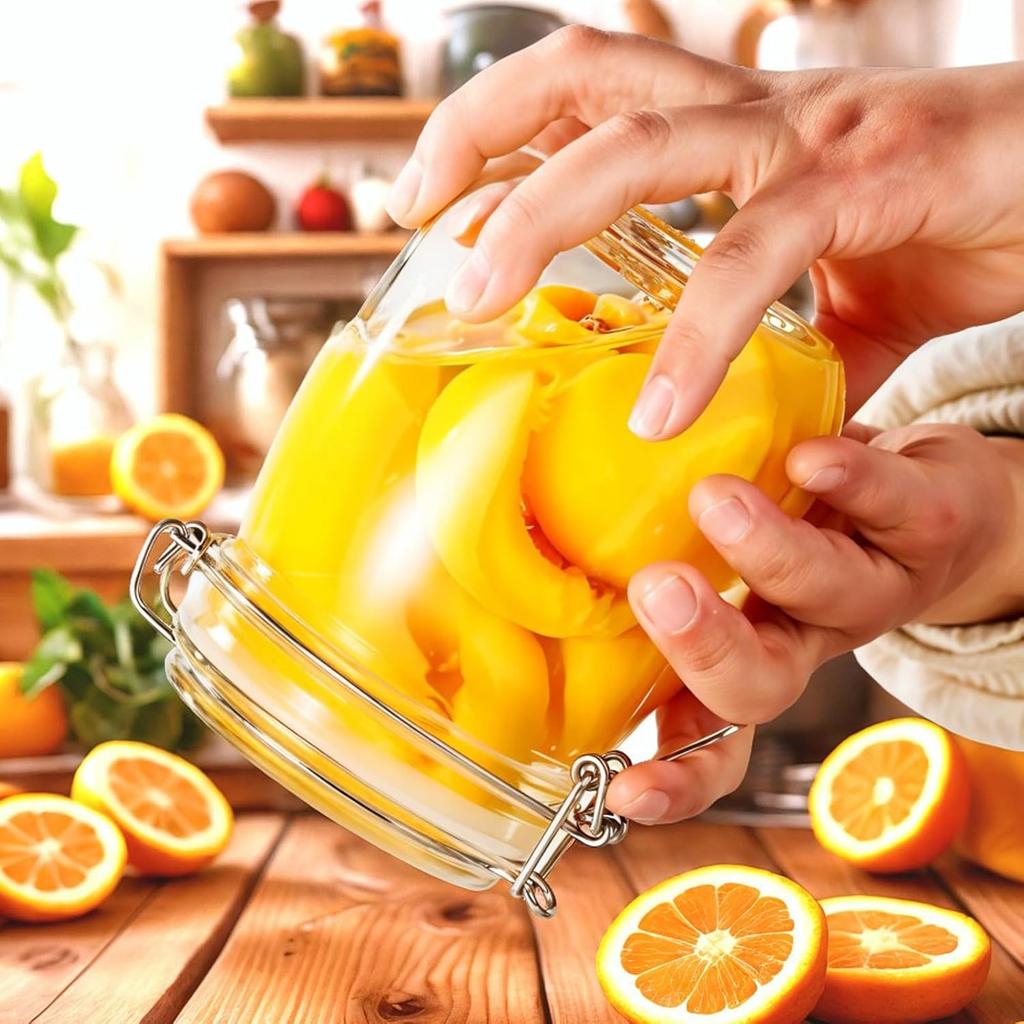 6 PCS Silicone Replacement Gaskets Jar Gasket Seal Leakproof Sealing Ring Rubber Gasket for 3.5 Inch Mouth Jars White The Product Has an Error of