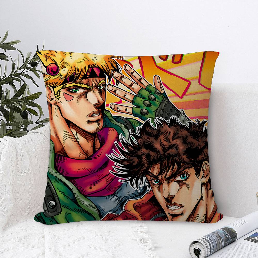 Japanese JoJos Bizarre Adventure Cushion Cover Decorative Pillow Sofa Home Decor Case Pillow Cases