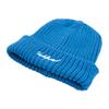 Knitted hat women's autumn and winter big head circumference embroidered wool hat versatile bag head to keep warm and show a small cold hat