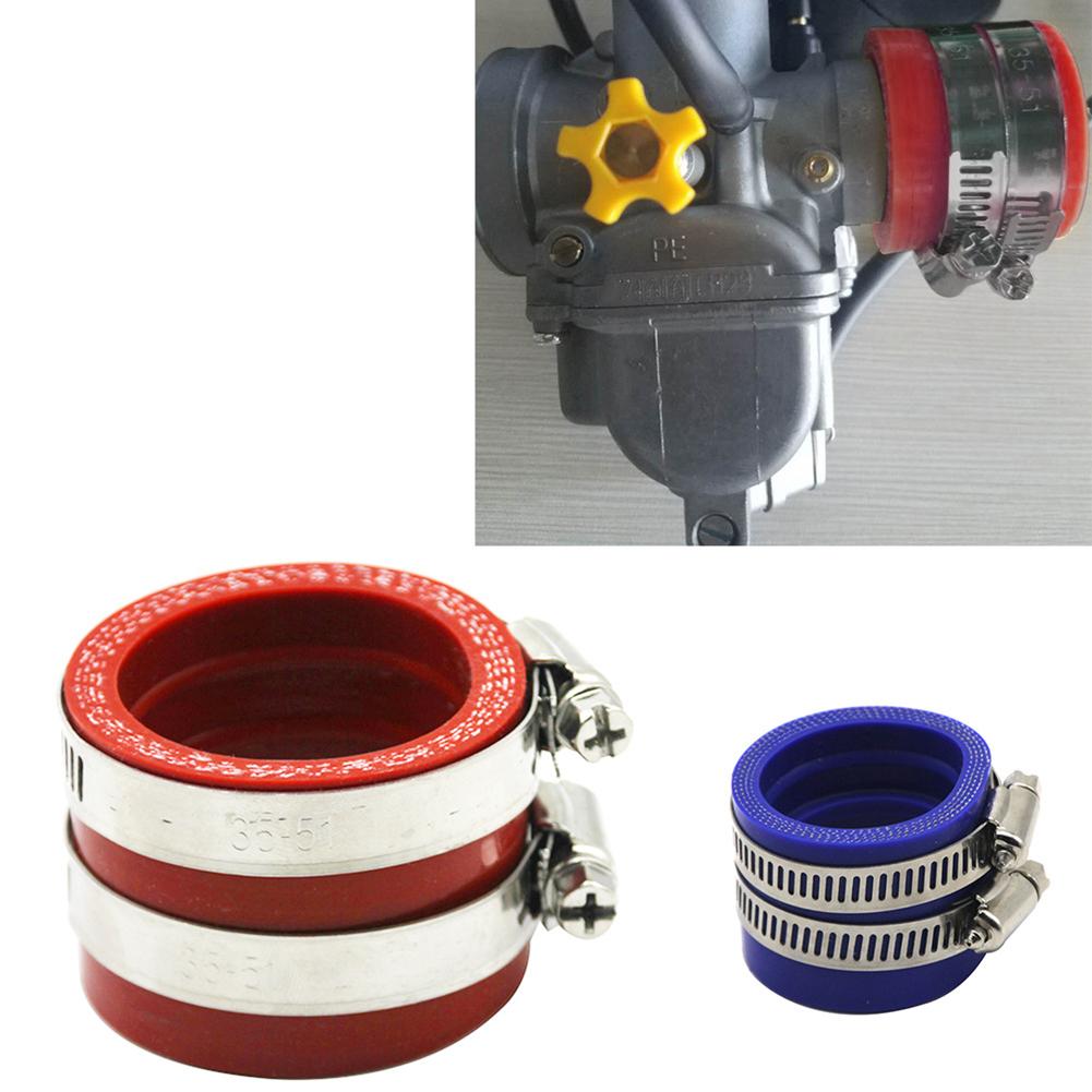 35mm 40 Mm 45mm High Pressure Silicone Motorcycle Carburetor Intake Air Filter Interface Adapter for PE PWK PWM FCR Carburetor