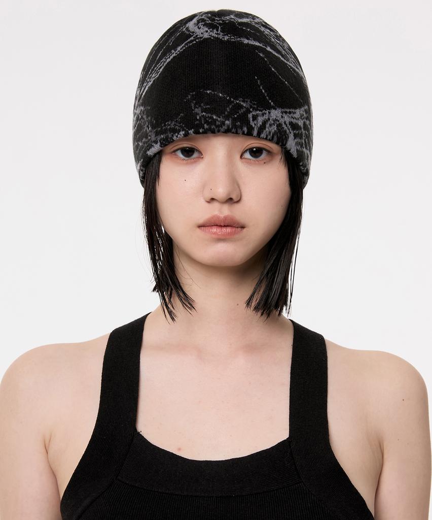 Peulleeoeob Chaos Knit Beanie (Fl-715)