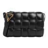 Padded Intreccio Cassette Crossbody Bag Black 591970VCQR18425