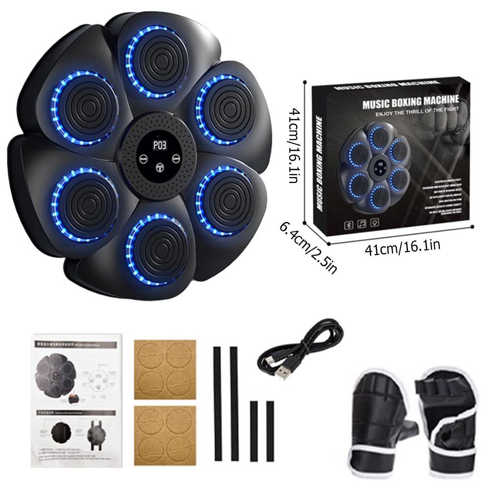 Kids Bluetooth Music Boxing Machine: Fun, Safe, Interactive Training! Smart Music Boxing Machine LK20276417