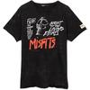 Misfits T-Shirt Unisex Punk Rock Song Band Music Gifts Black Tee