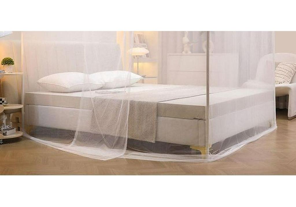 Thickened Floor-Standing Mosquito Net for Beds - Available in 1.0m, 1.2m, 1.5m, and 1.8m Sizes for Dorms and Homes