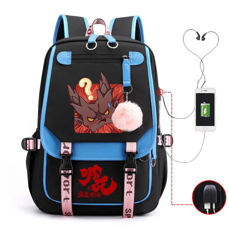 Movie Shengong Leopard Shiji Empress Cartoon School Bag Primary and Secondary School School Bag Large Capacity Campus Versatile Leisure Backpack