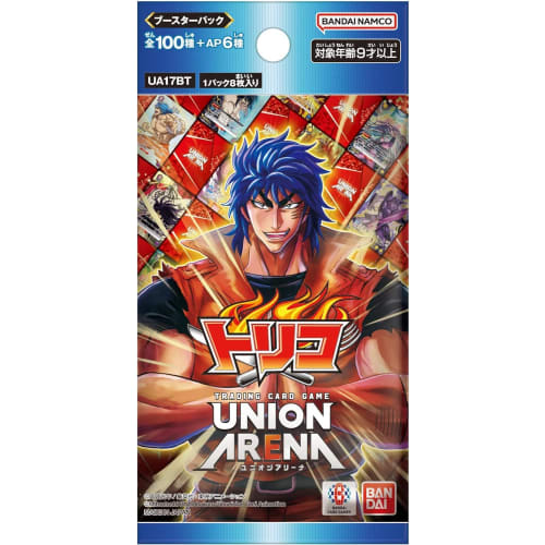 Bandai UNIONARENA Booster Pack Toriko UA17BT16 Pack Box