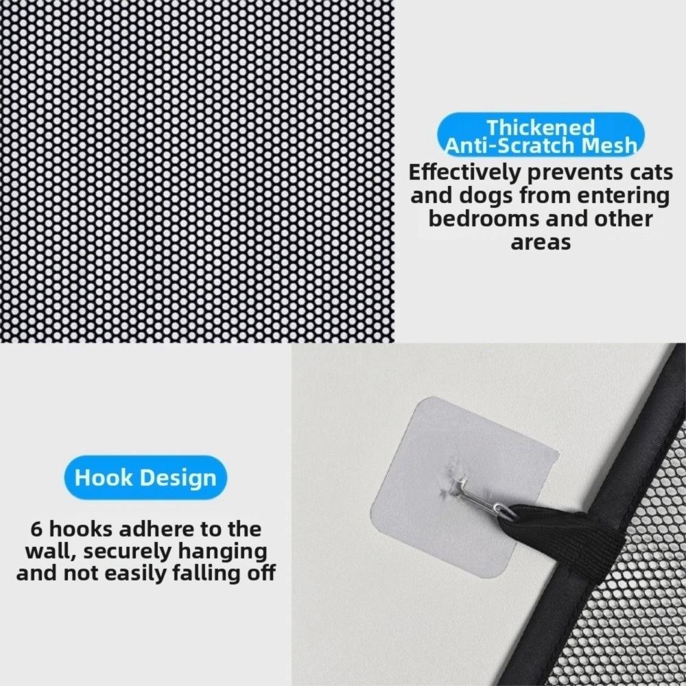 Garduri retractabile pentru animale de companie, plasă, poartă de izolare pentru câini, nouă poartă de siguranță pentru animale de companie, balcon