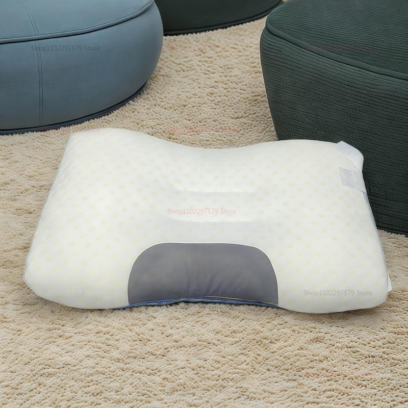 Cervical Orthopedic Neck Pillow for Better Sleep Neck Pain Relief Memory Foam SPA Massage Support Pillow Household Soybean Fiber