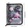 A5 6-hole Loose Leaf Notebook With Zipper and Edging Photo Album Guka Idol Small Card 1PC Shell Book or 10pcs Inner Pages