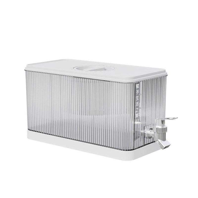 

Cold Kettle With Faucet Beverage Dispenser With Spigot Iced Lemonade Juice Containers For Parties 4.5L Water Dispenser For Daily білий