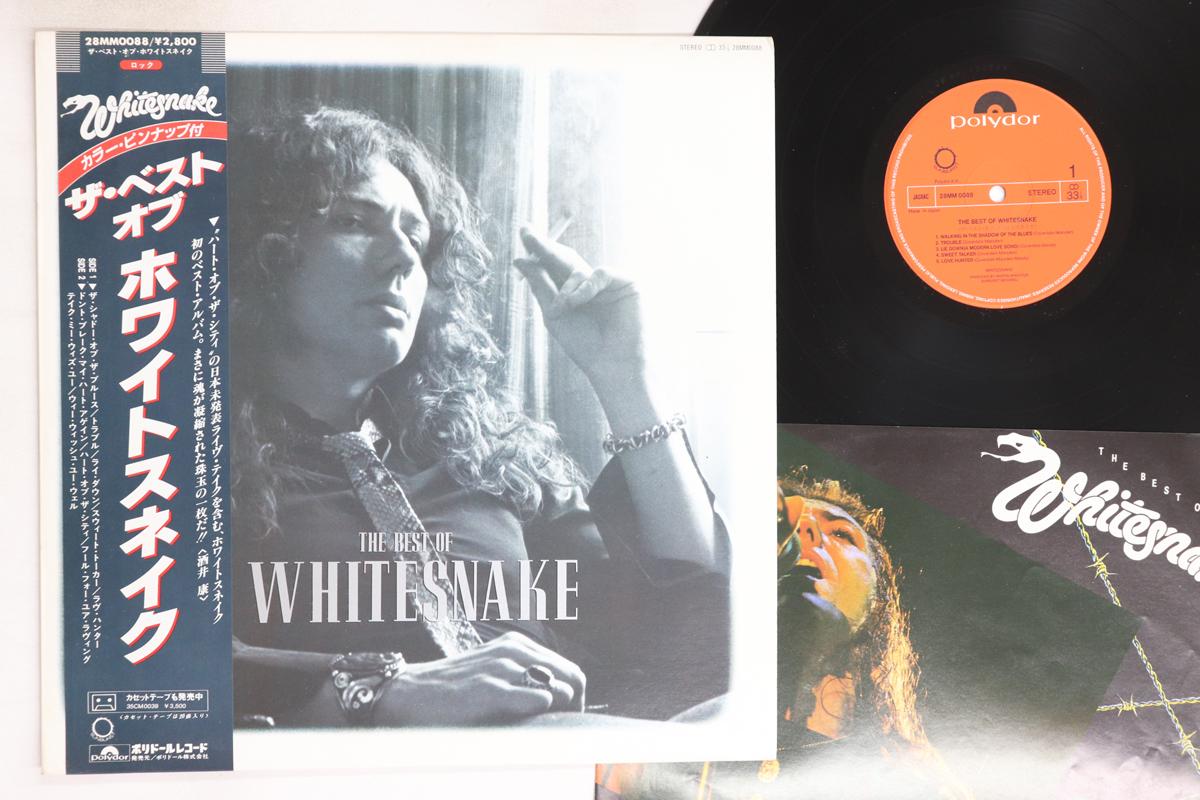 

LP Record WHITESNAKE - Best Of Whitesnake 28MM0088 POLYDOR 1982 Japan Obi Rock Used