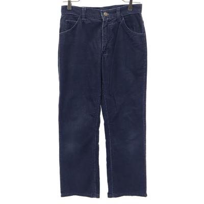 80s USA Made Vintage 42 Talon Corduroy Pants Navy Men's Used