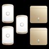 Wireless Long-Range Remote Doorbell with Large Button for Elderly