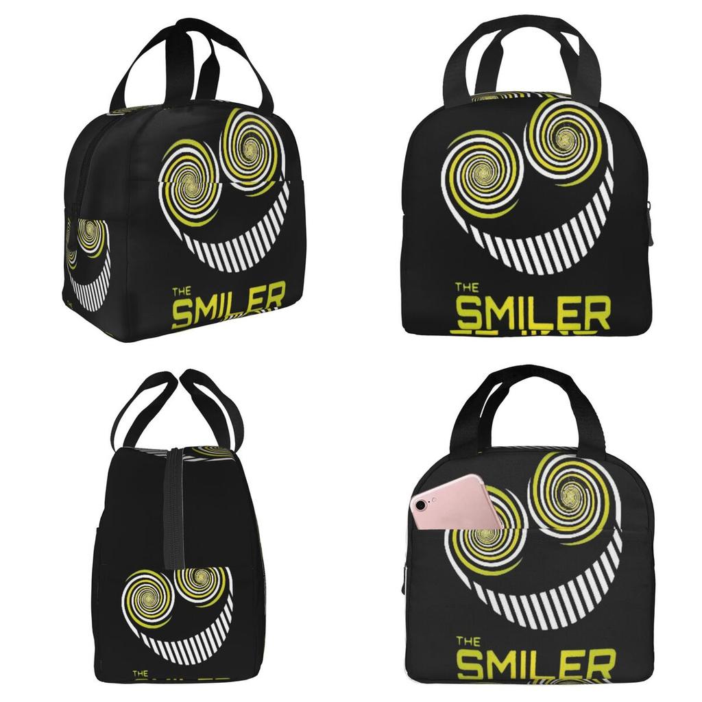 The Smiler Alton Towers Merch UK Borsa Termica Attiva per Pranzo da Donna Ufficio Frigo Contenitore Termico per Cibo Borsa da Pranzo Tote Contenitori