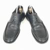 Banana Republic Italy Made Leather U-Tip Dress Shoes Black 25.5(USED)