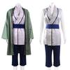 Tsunade Cosplay Kostým Sada Anime Ninja Oblečení pro Ženy Dospělé Halloween Kostým pro Hraní Rolí Bílé Krátké Vlasy Lékařská Ninja Uniforma