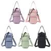 Portable Water Bottle Bag Adjustable Strap Thermal Mugs Insulated Protective Cover Phone Pocket Outdoor Cycling Sport Travel Bag