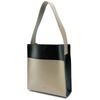 [Rename] 2-Way Shoulder Bag, Men's and Women's Shoulder Bag, Large, Stylish, Simple Design for Commuting To Work or School (BlackGray)