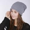 Pălărie subțire de lână tricotată orizontală plisată toamnă iarnă de damă