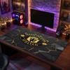 Tappetino per Mouse con Motivo a Tema Manchester United FC, Tappetino XXL per Scrivania da Gaming con Design del Logo del Calcio, Tappetino per Mouse del Computer Antiscivolo