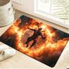 1pc Polyester Doormats Deadpool 2D FLAT welcome Outdoor Rugs, living room bedroom Mat, kitchen corridor bathroom washing machi