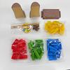 Children's Tabletop Game Chess Squirrel Pushing Wooden Pile Puzzle Toy