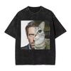 Men's Dr Gregory House MD Cat Meme Washed T Shirt Tees Summer Street Style Short-Sleeve T Shirt O Neck Trending Casual Tee Shirt
