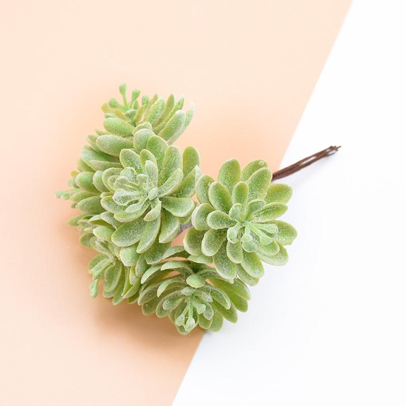 2/5PCS Silk Flowers Scrapbooking Artificial Plants Home Room Wedding Party Decoration Fake Plastic Decorative Christmas Wreaths