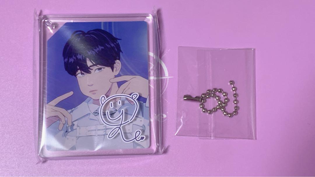 

[USED] PLAVE Yejun animate cafe Korea Corotta