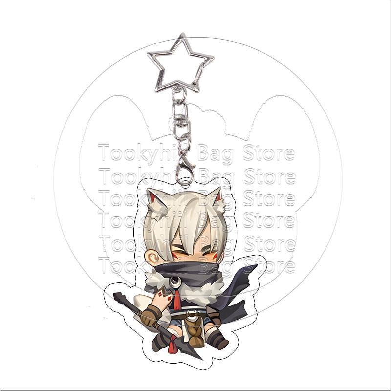 Dr. Stone Acrylic Keychain Kawaii Student Senku Ishigami Exquisite Senku Ishigami Gen Asagiri Keyring Bag Pendant Birthday Gift