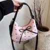 Bow Underarm Bag, Fashionable Handbag, Stylish Single-shoulder Crossbody Bag