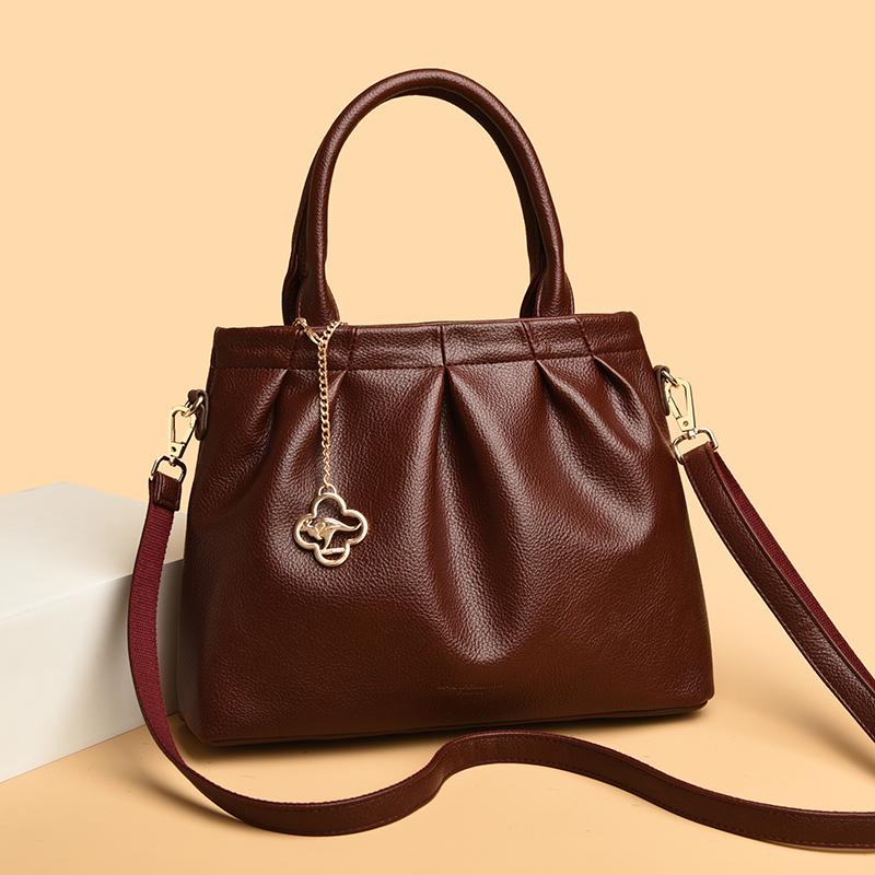 Genuine Brand Luxury Handbags Women Bags Designer Soft Leather Shoulder Crossbody Bag Female Handbags Messenger Bag Commuting