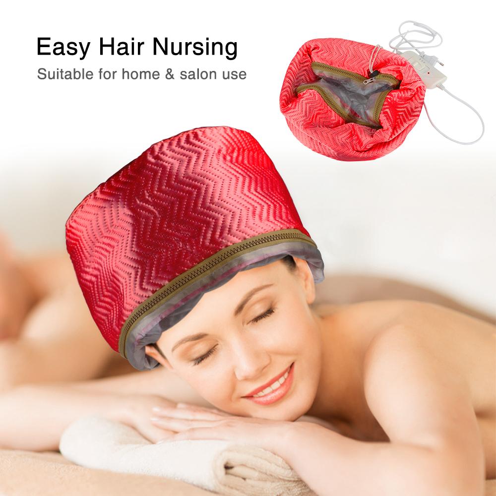 Thermal Treatment Hair Cap Heating Electric Hair Cap Nourishing Hair Mask Baking Oil Cap Hair Dryer Heat Hat Hair Care SPA Hair