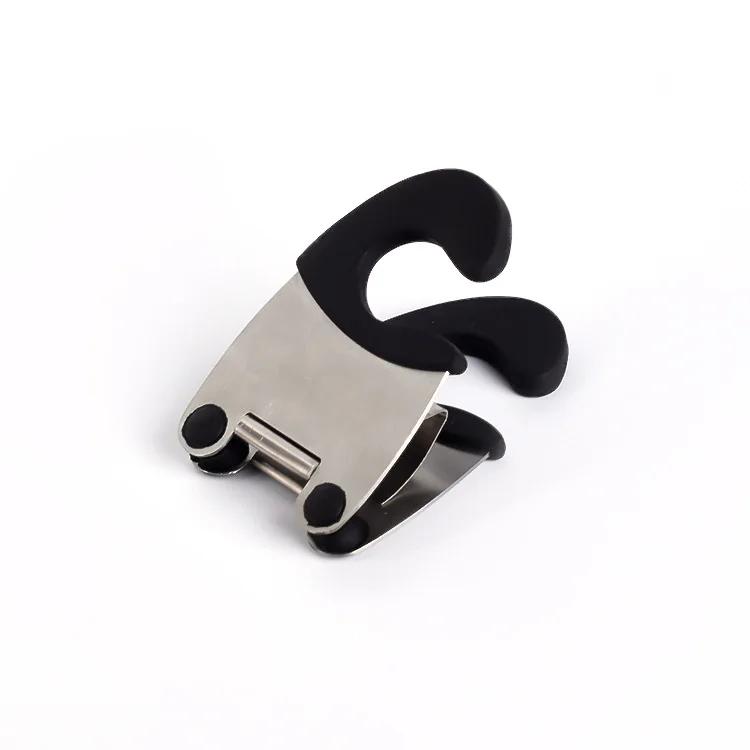 WIKHOSTAR 1Pcs Stainless Steel Pot Side Clips Anti-scalding Spoon Holder Kitchen Gadgets Spoon Rest Kitchen Accessories