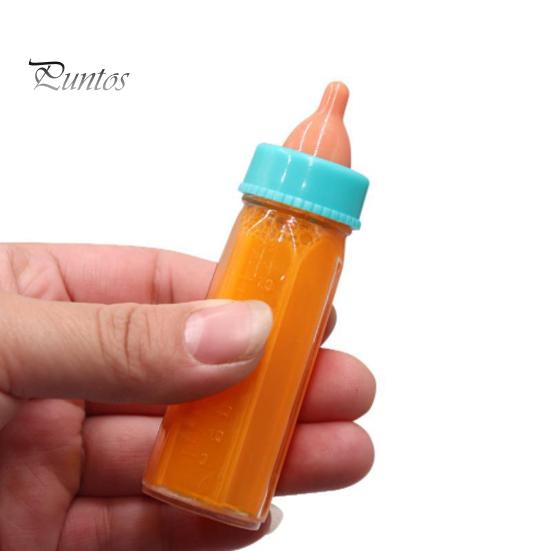2Pcs Props Doll Bottle Toy Set Strange Juice Milk Disappears Toy Doll Bottle Disappearing Bottles Easy Play Gift for Parents