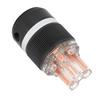 Monosaudio Power Plug Transparent Pure Copper Audio Connector Power Plug 100‑250V