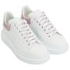 Alexander Mcqueen Leather Low Top Stylish Skateboarding Shoes Women's Pink White 718233WICG68887